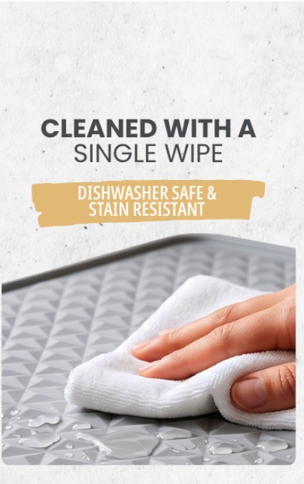tetramats Amazon amazon brand story + a+ content 5: One-wipe clean