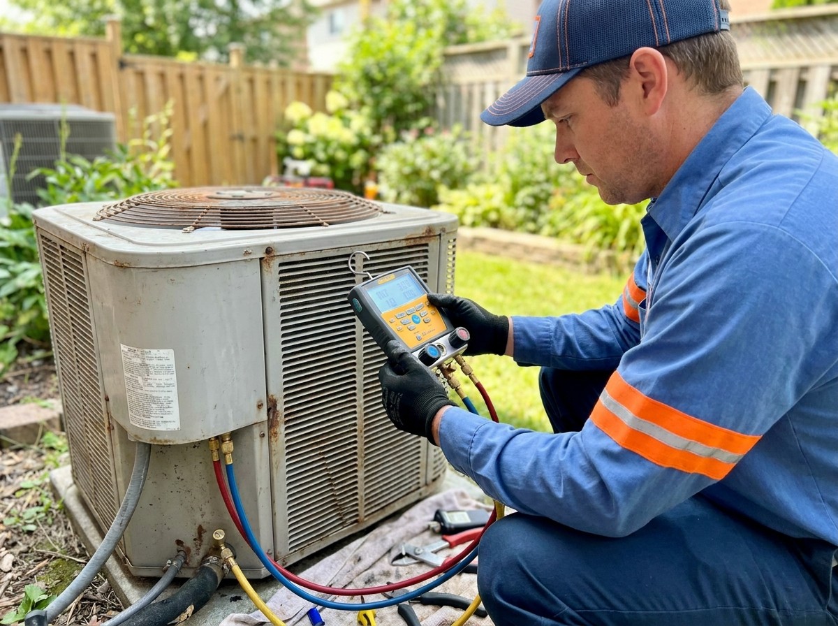 HVAC maintenance and diagnostics