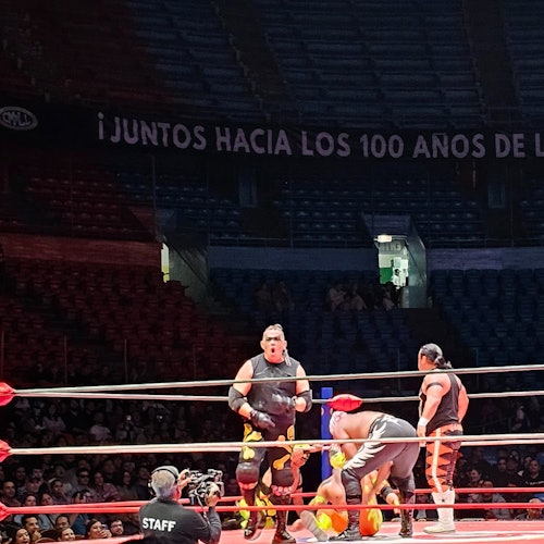 墨西哥城的自由摔角表演 + 見面會門票