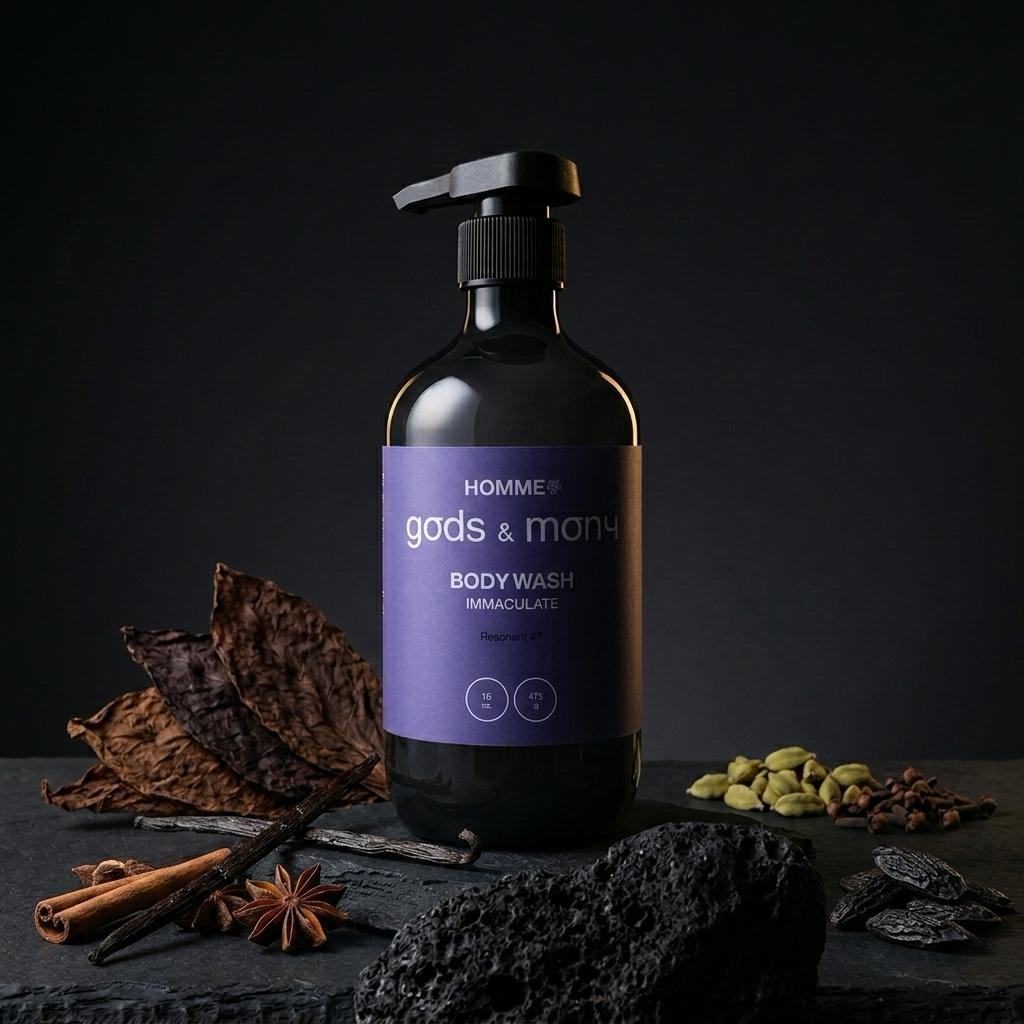 HOMME The Wash Up men's body wash by Gods and Mony