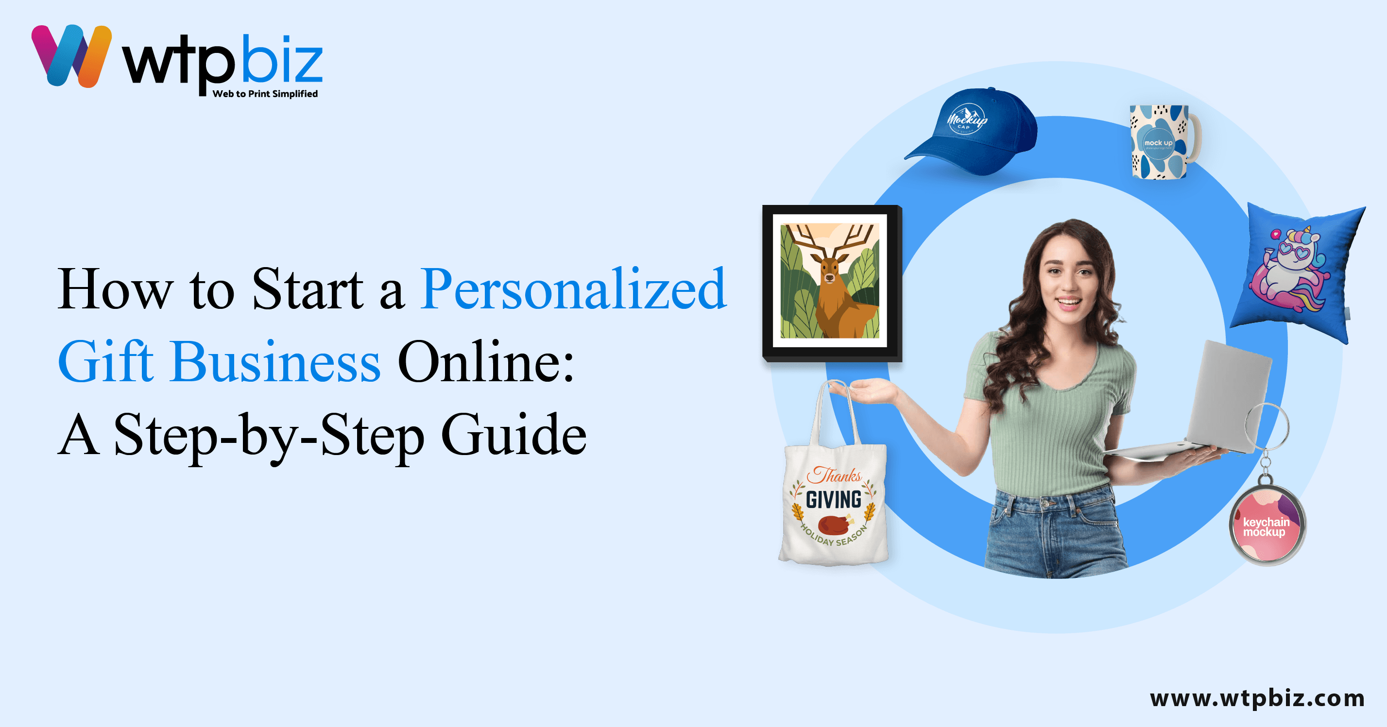 Start a personalized gift business online