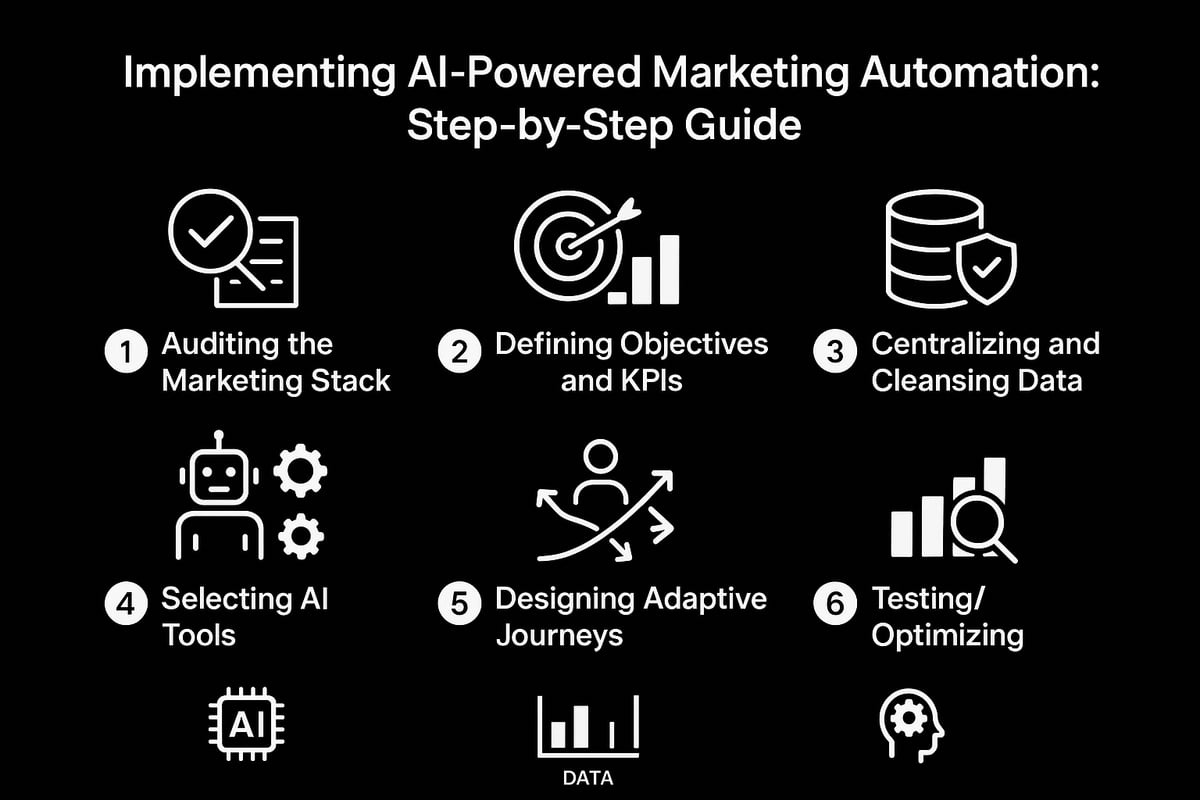 Implementing AI-Powered Marketing Automation: Step-by-Step Guide