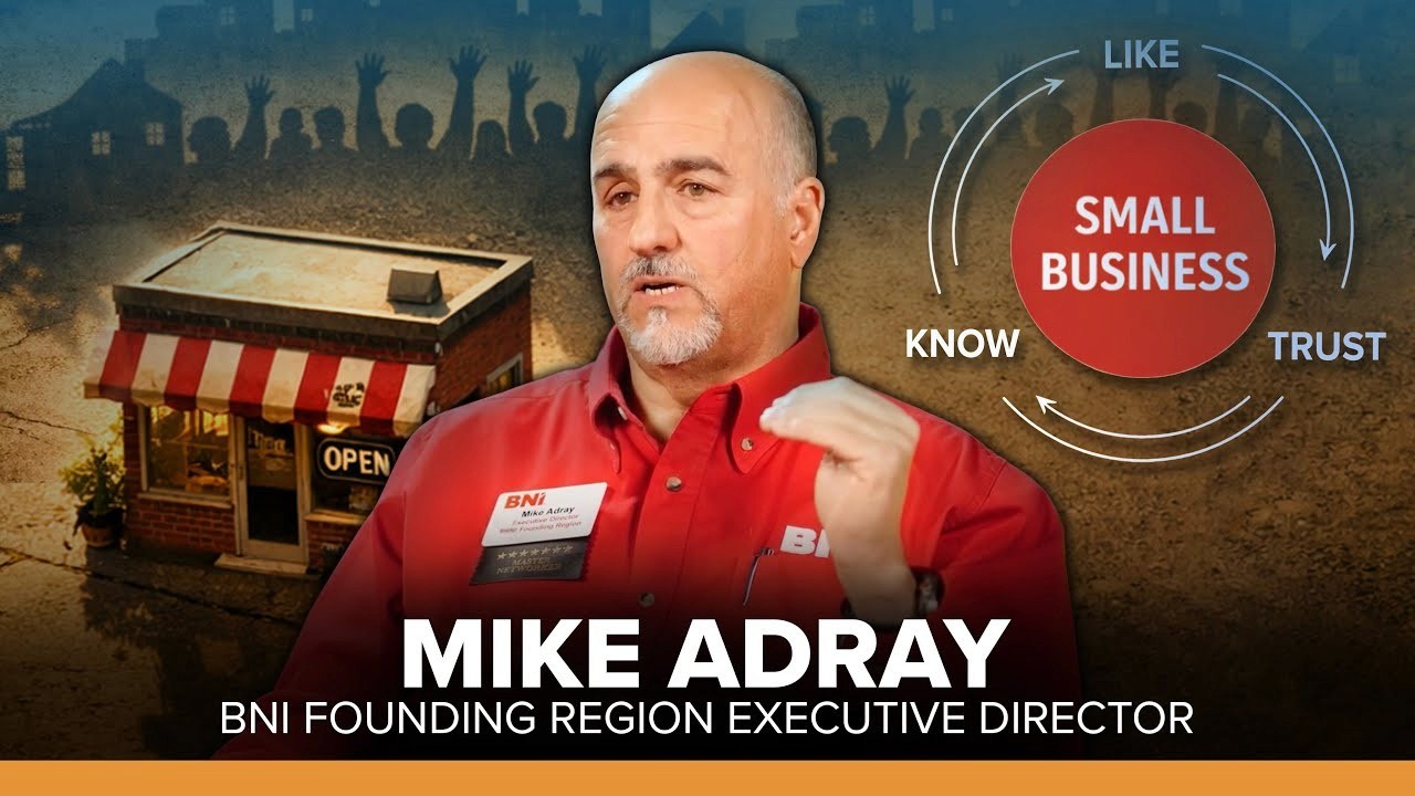 How to grow your business through referrals with BNI Founding Region's Mike Adray