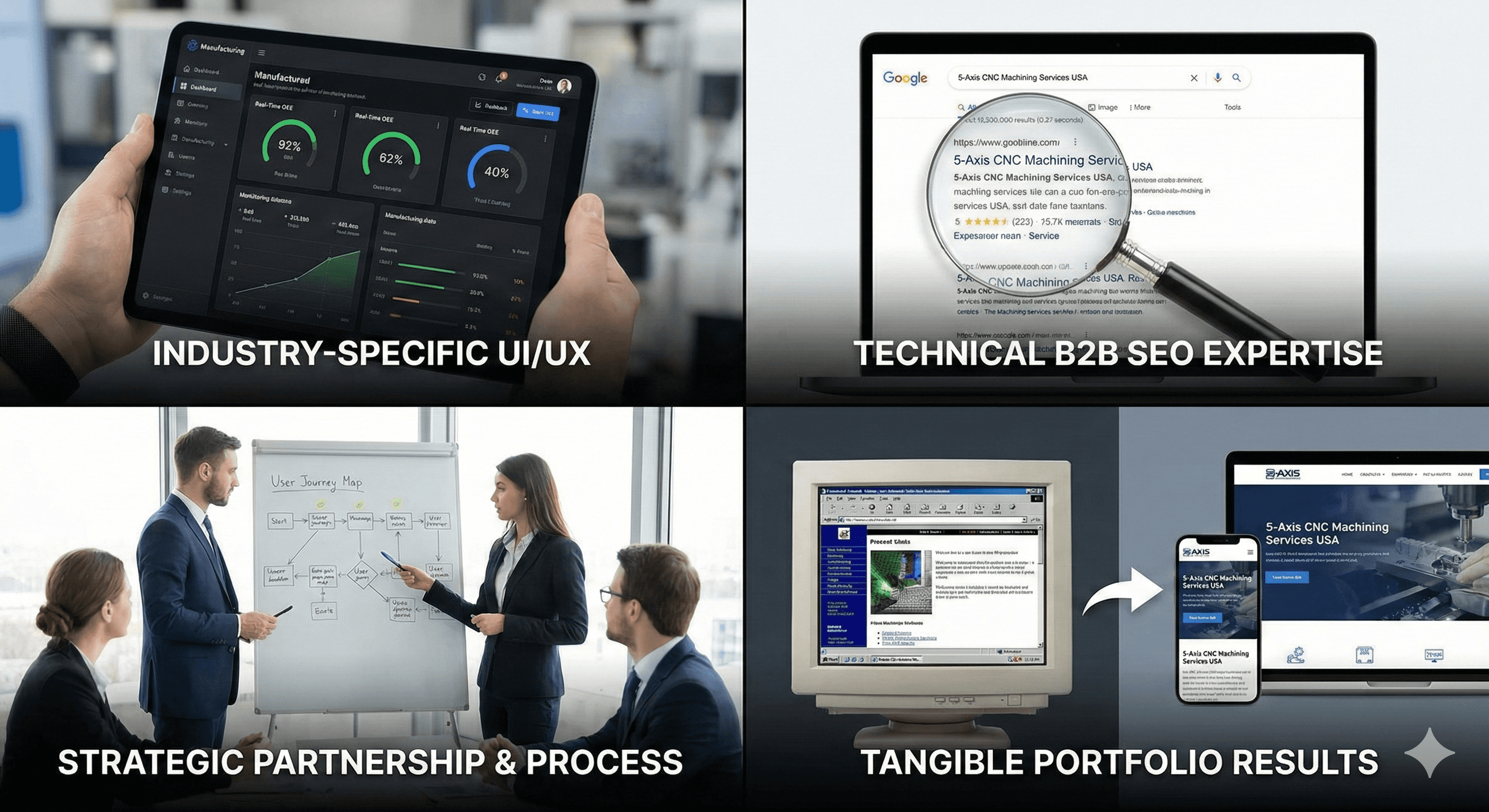 How to Choose the Best Manufacturing UI/UX & SEO Agency