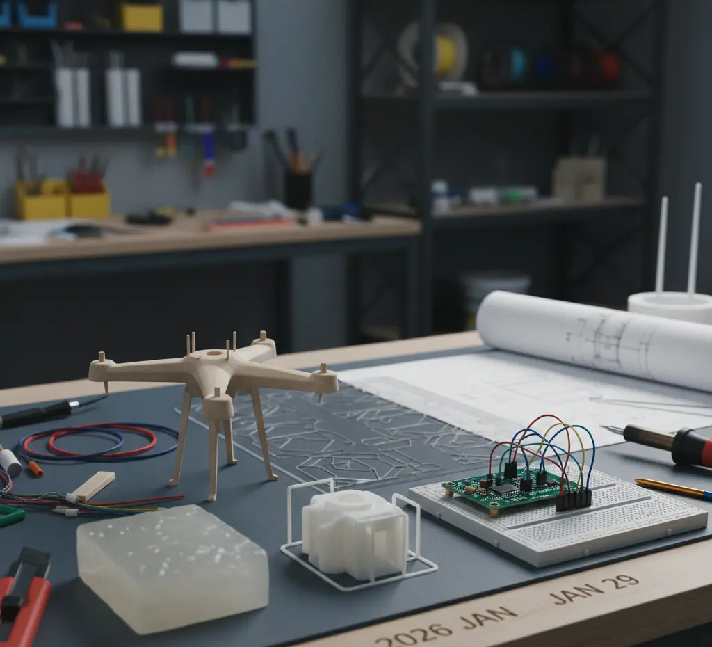 Profile portrait with natural lighting featuring long blonde hair