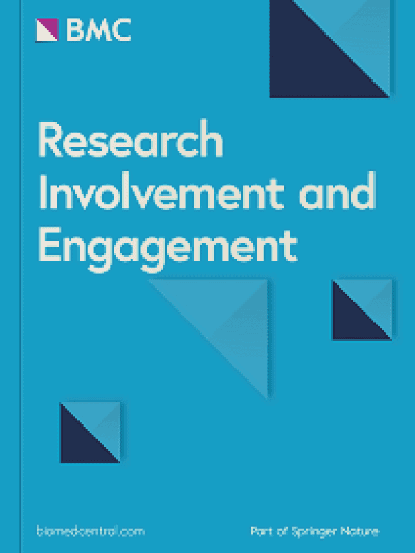 Research involvement and engagement journal cover