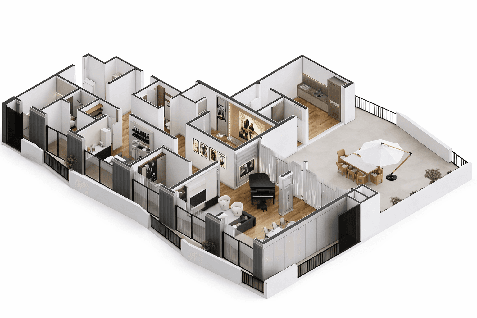 Visão Geral Penthouse Luanda, Angola Patriota Em Construção Sob Consulta