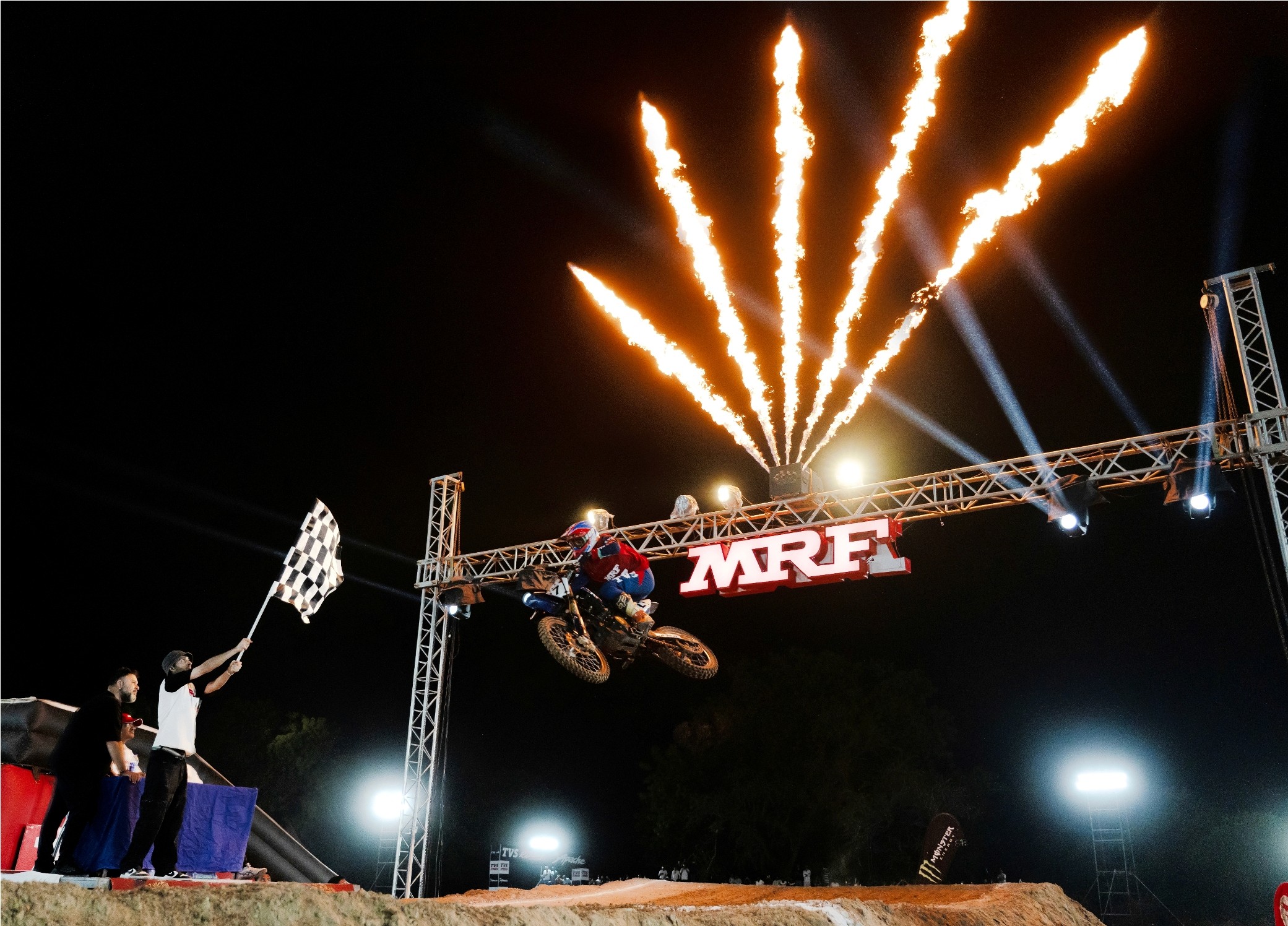 Rugved Barguje is Best Rider of Round 1: MRF MoGrip Supercross Nationals