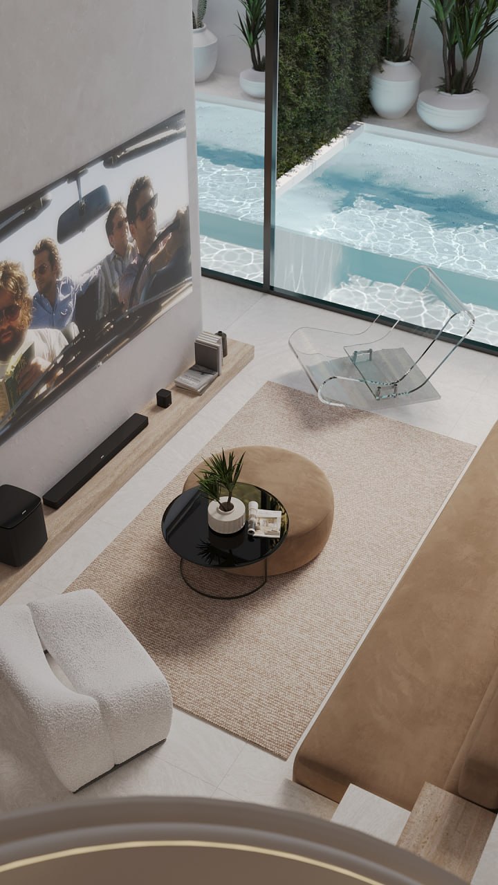 2-bedroom villa in the White Palm complex in Batu Bolong, Canggu