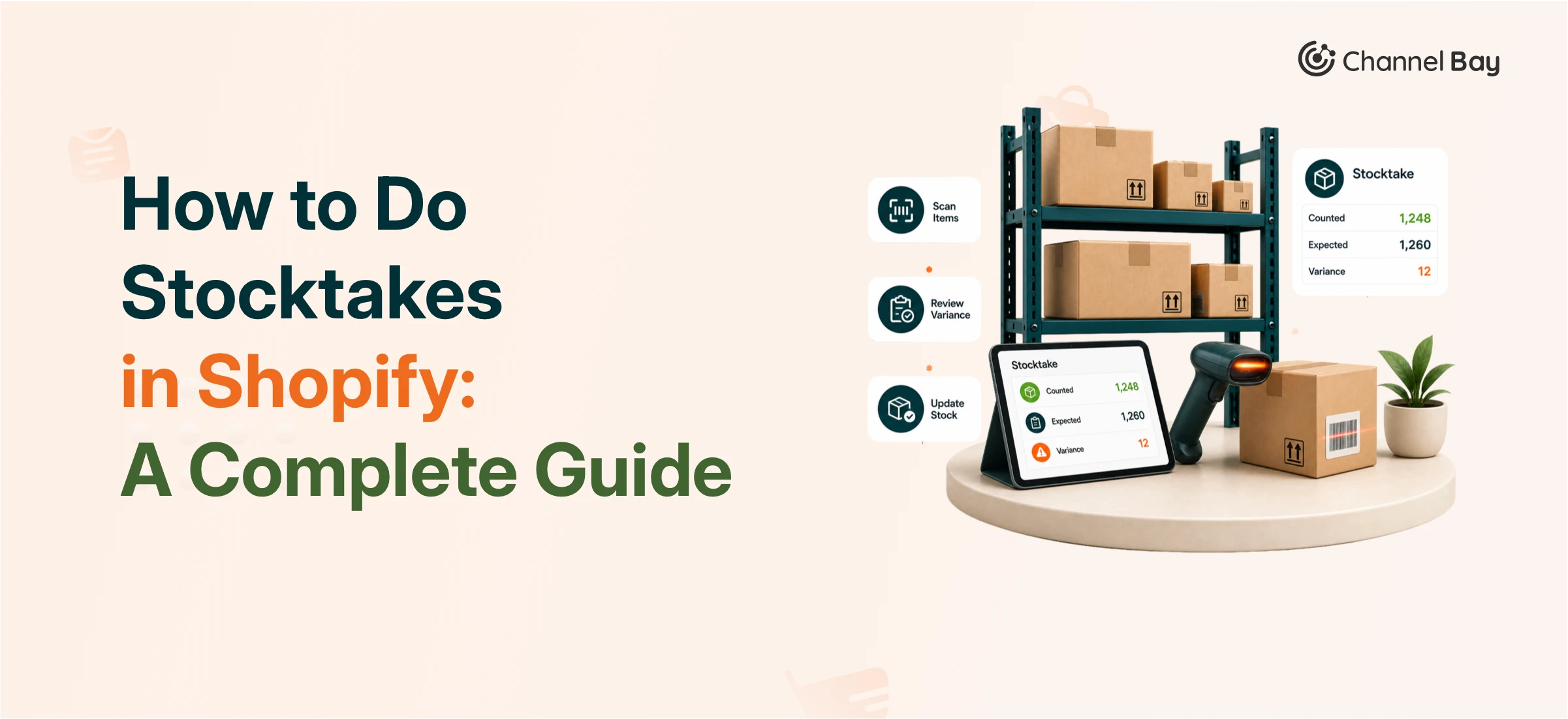 How to do shopify stocktake