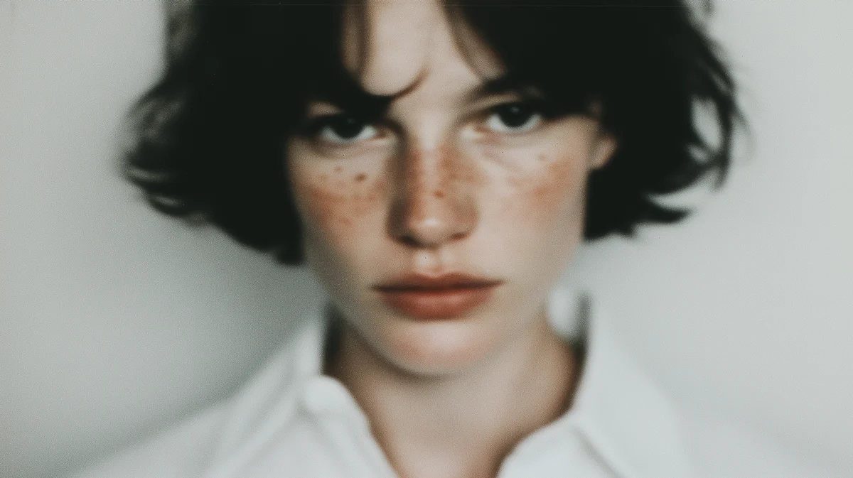 Freckled Portrait