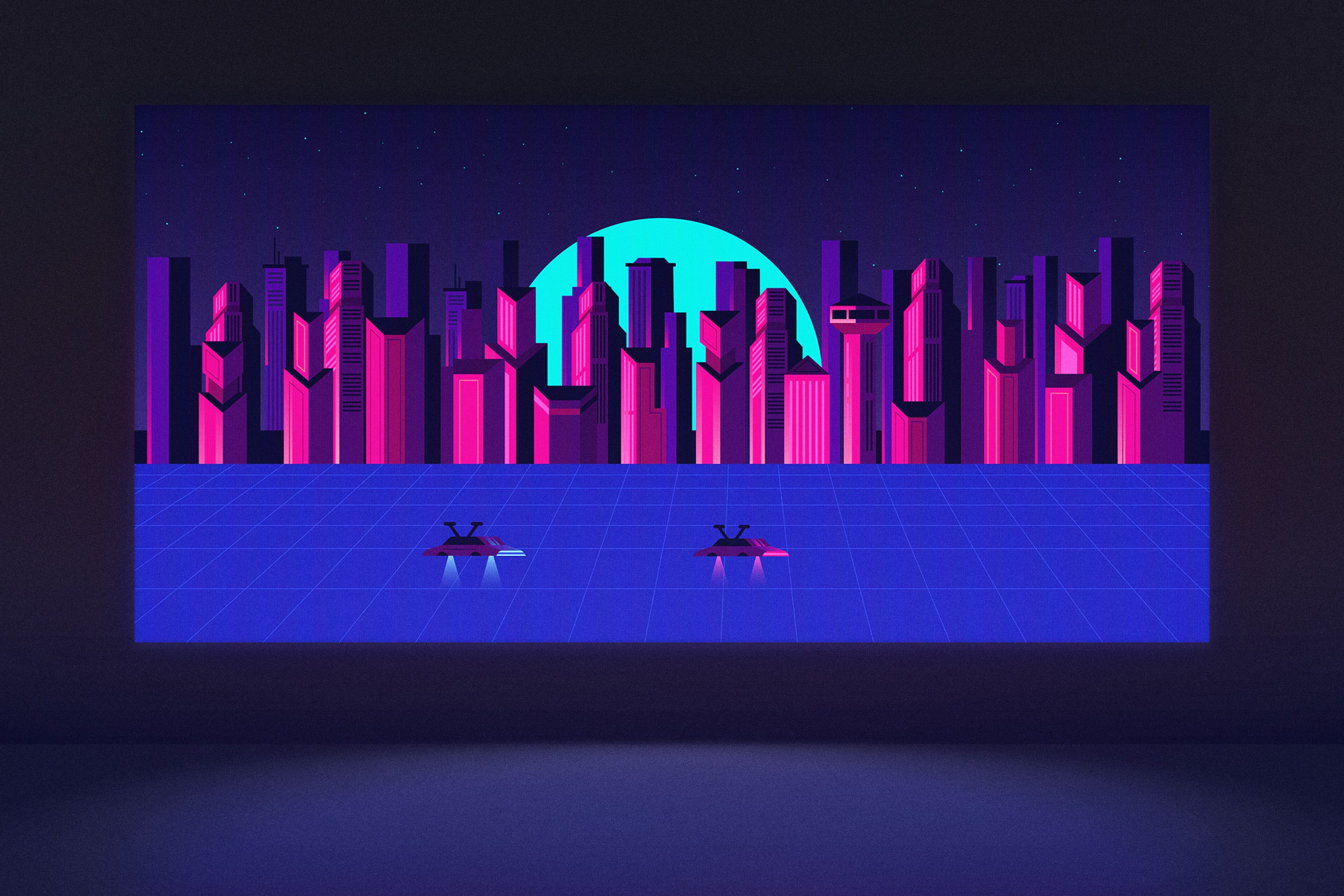 Kadr z animacji motion design