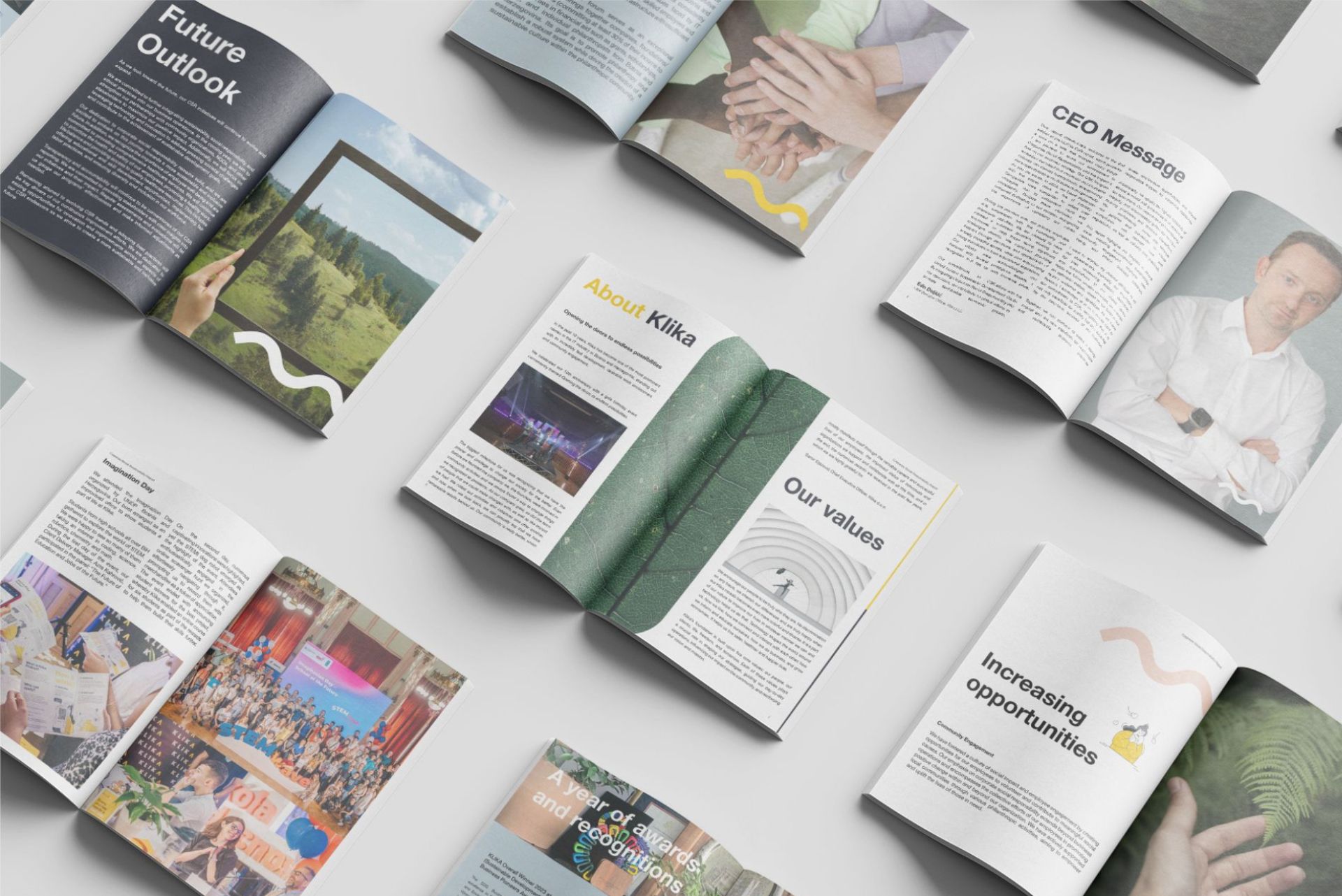 Klika Corporate Social Responsibility Report 2023 cover