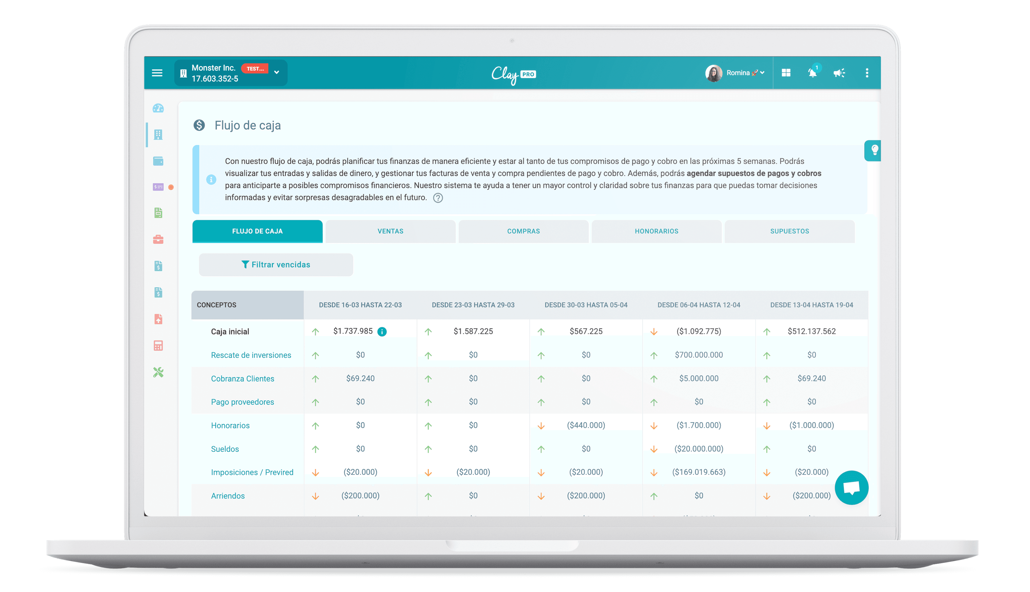 Software financiero para empresas en crecimiento