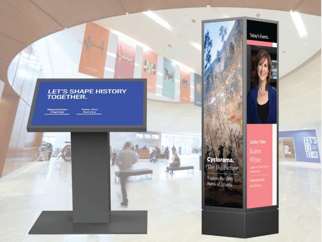 Atlanta History Center wayfinding and visitor experience