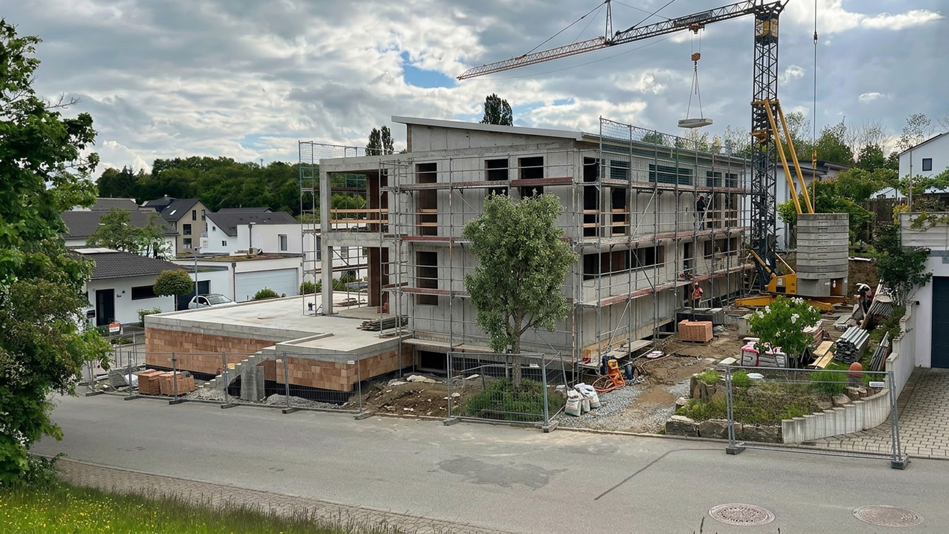 Rohbau Wohnhaus II