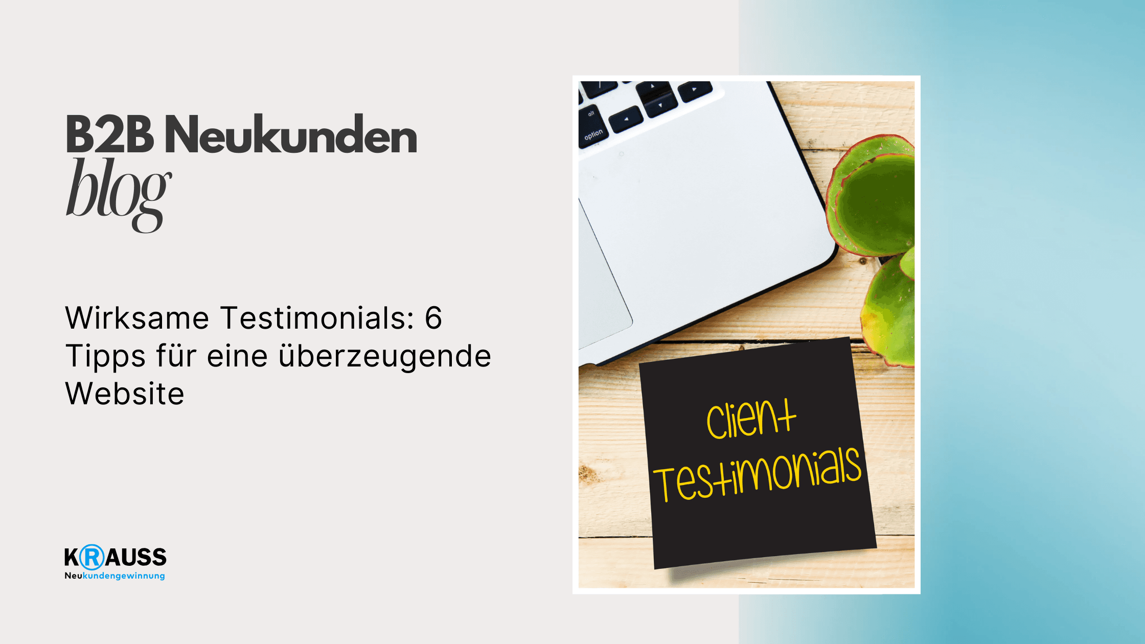 Wirksame Testimonials: 6 Tipps für eine überzeugende Website