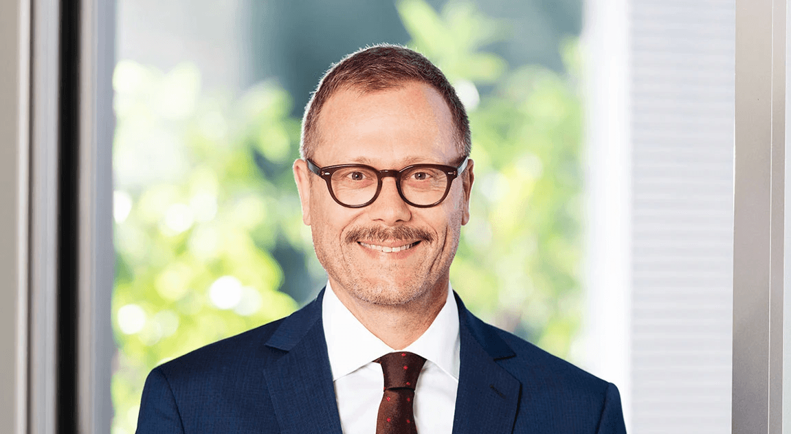 Portrait of Marco Pfiffaretti, a key figure in the energy or mobility sector, contributing to sustainable energy practices and electromobility initiatives in Switzerland