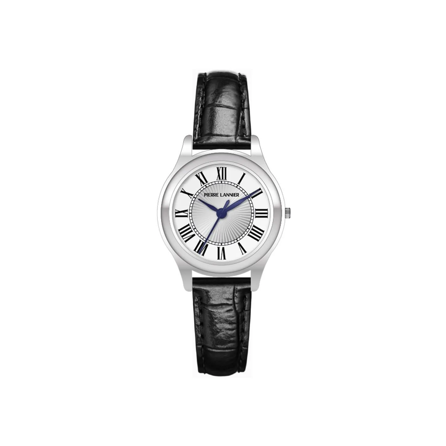 Montre Pierre Lannier PYA – Argenté Cuir