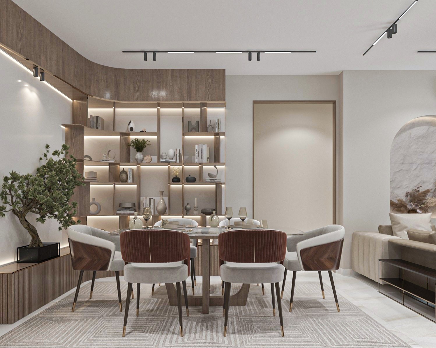 CTA section background image featuring a modern interior design.