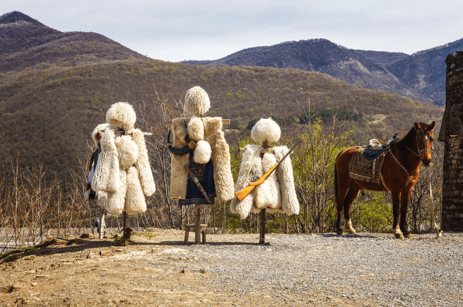 Costumes traditionnels géorgien 