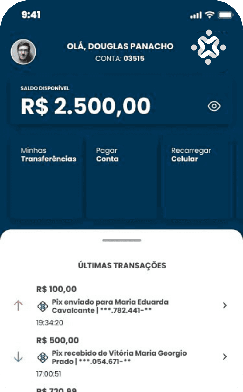 mobile UI for personal