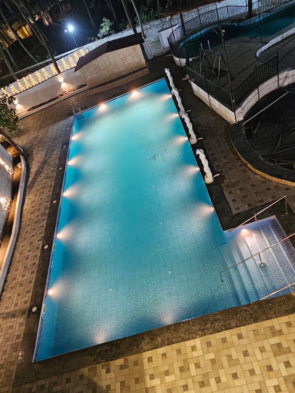 Interiors at Wavelash Resort in Gorai.