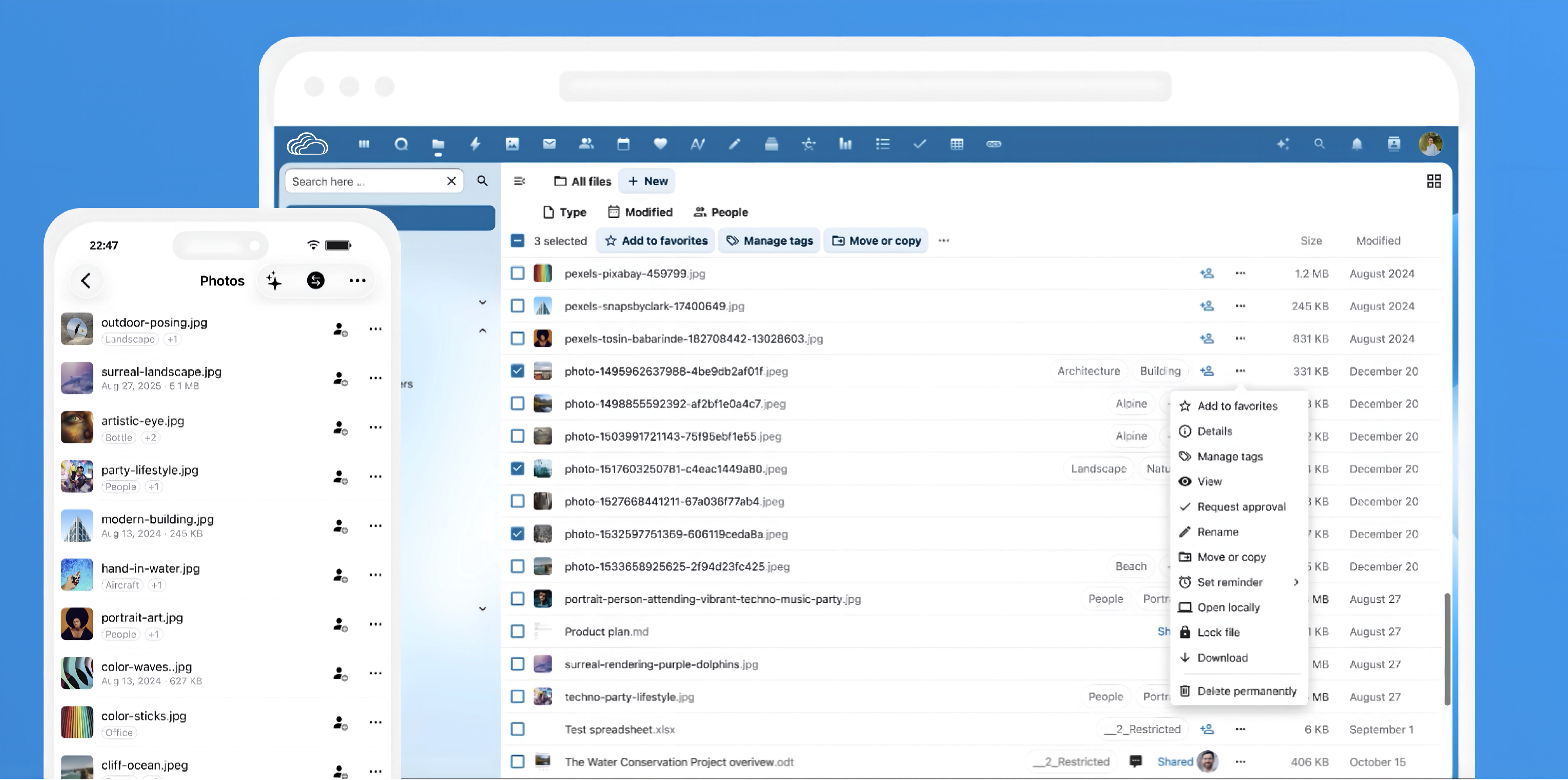 Business dashboard showing revenue, deals, customer list, growth chart, and new activity. 