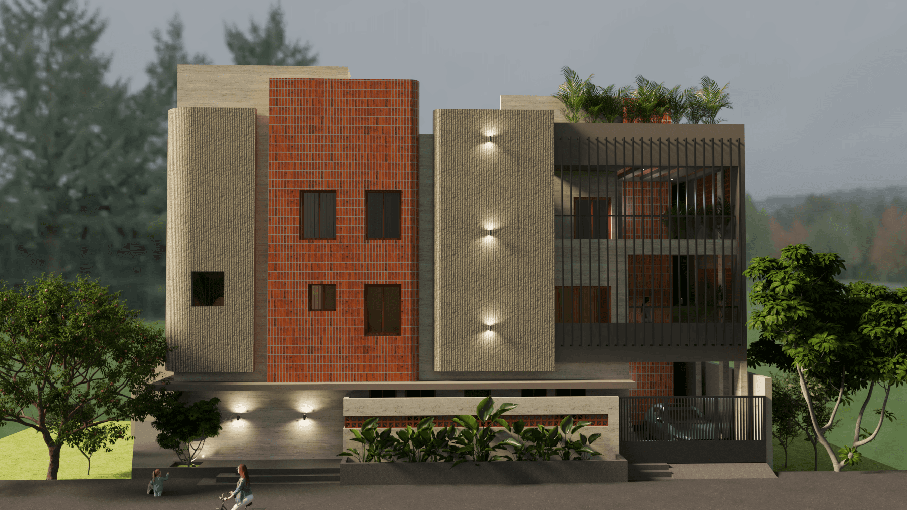 Project thumbnail image showcasing a modern interior design.