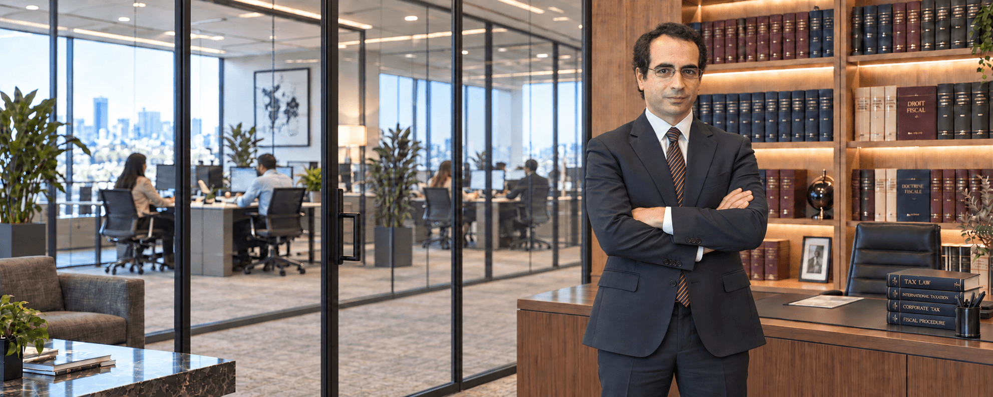 Director fiscal de AF Innovación en su despacho, especialista en fiscalidad de la I+D+i
