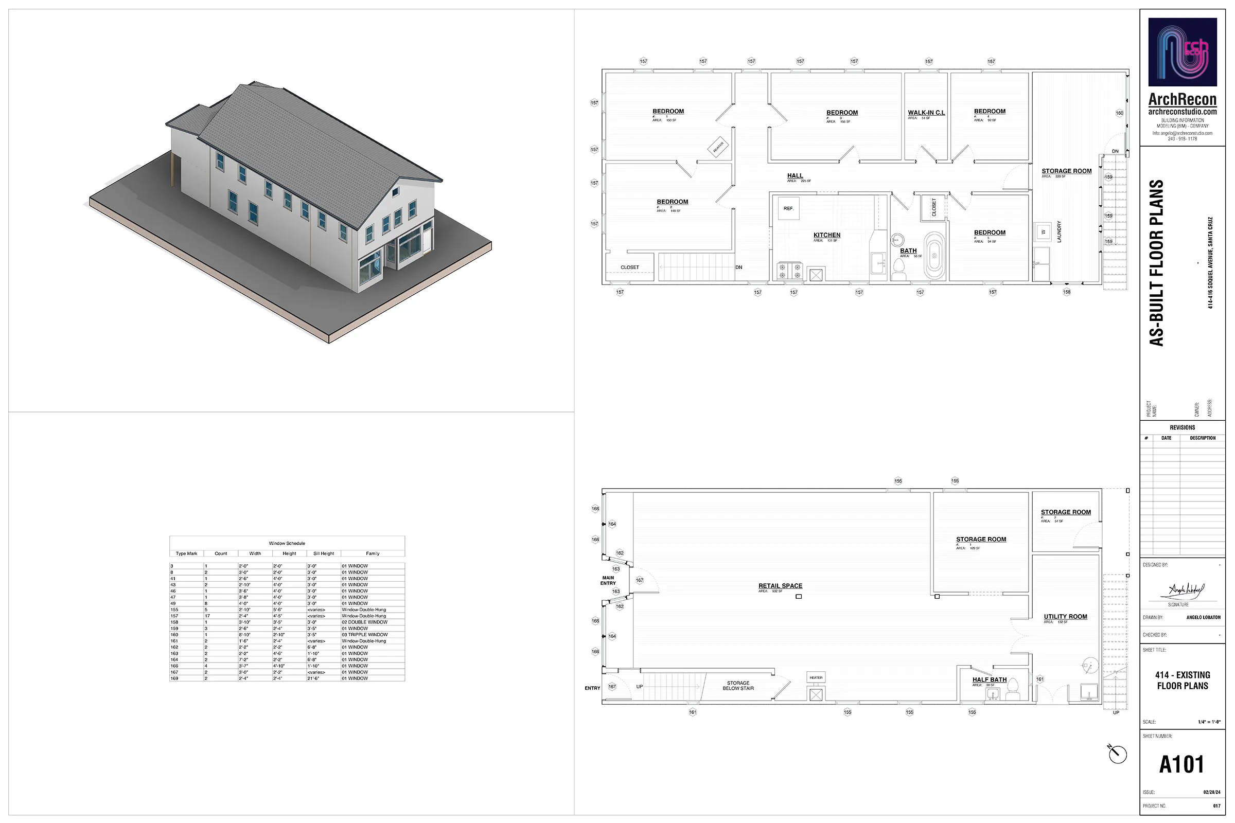 Soquel Avenue As-Built Document 01