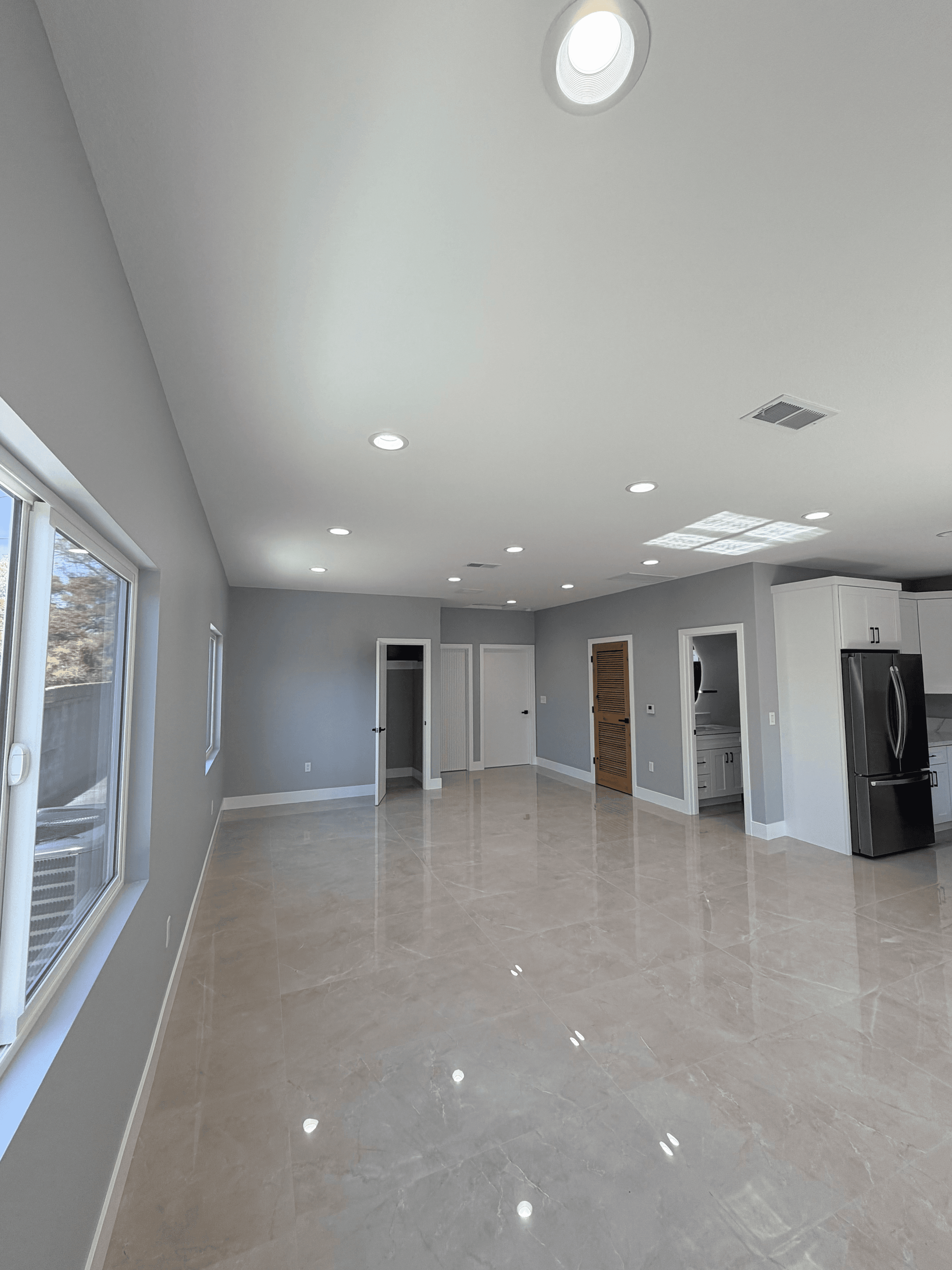 ADU secondary bedrooms with natural lighting – THP Construction