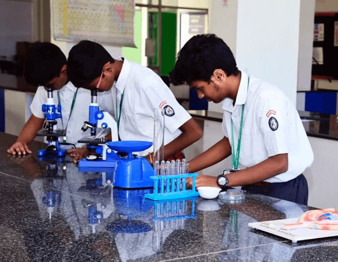 Science Lab with equipments