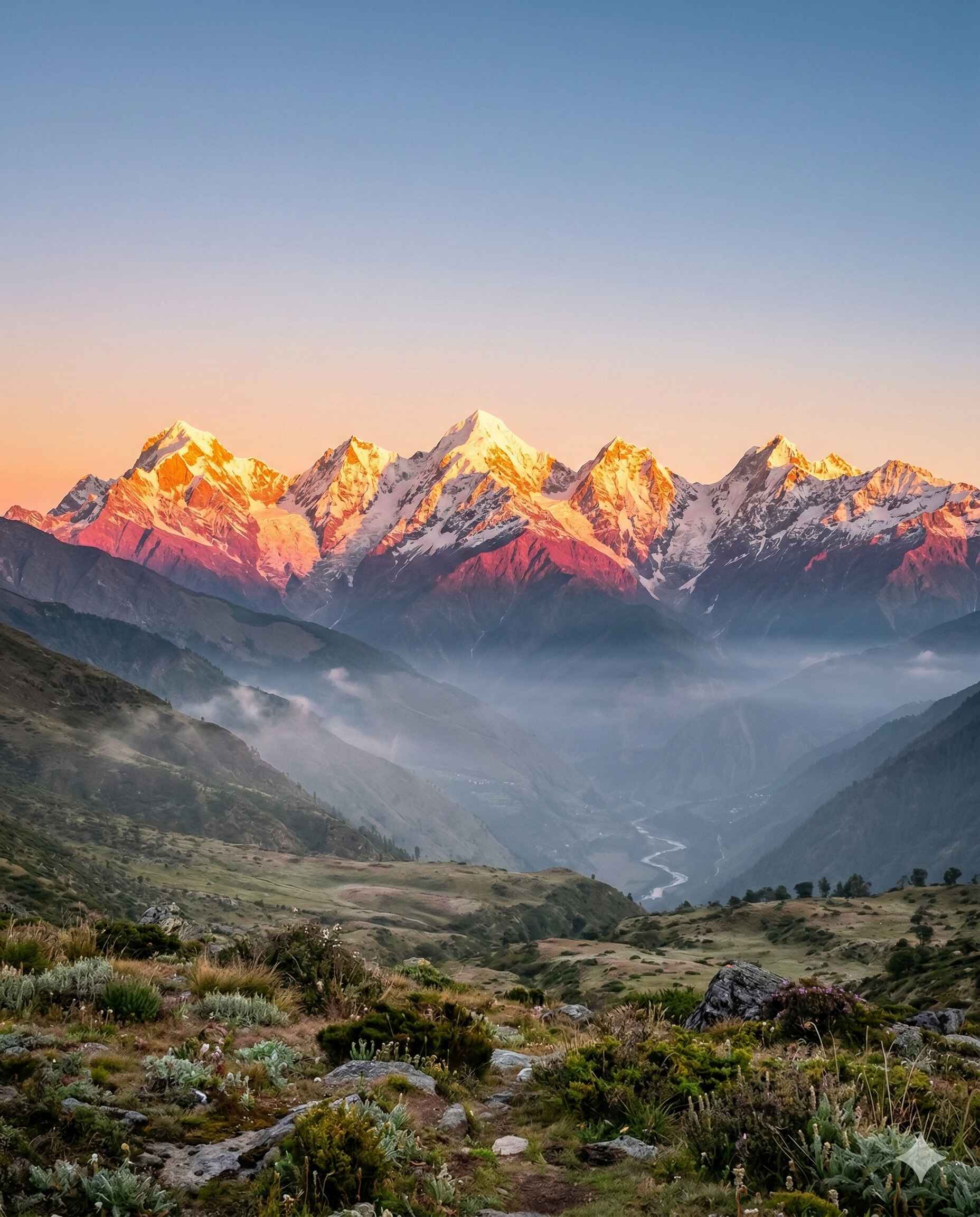 red train travelling near body of water