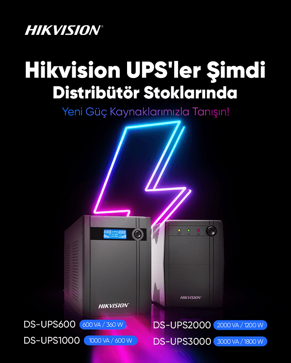 hikvision türkiye ups  DS-UPS600