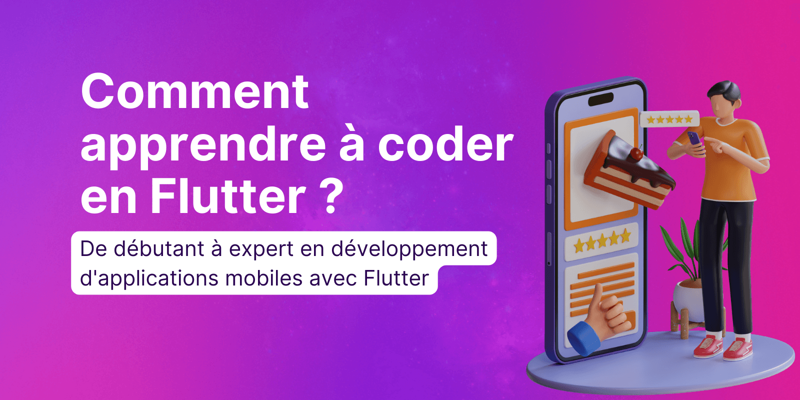 Miniature de blog sur apprendre Flutter