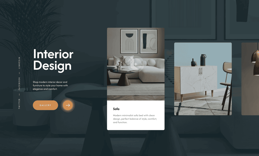 Modern Furniture Carousel 