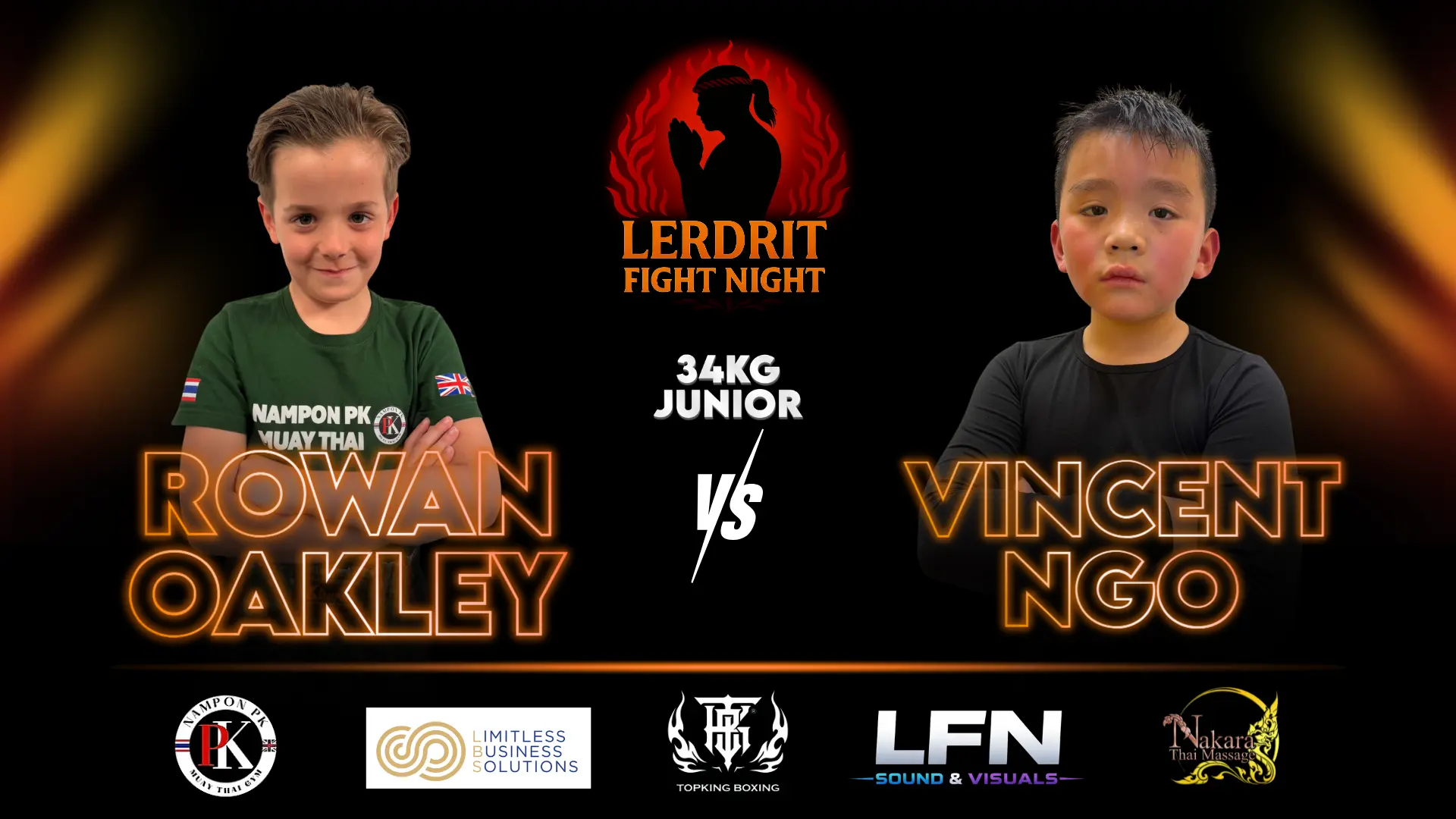 Rowan Oakley vs Vincent Ngo | Lerdrit Fight Night
