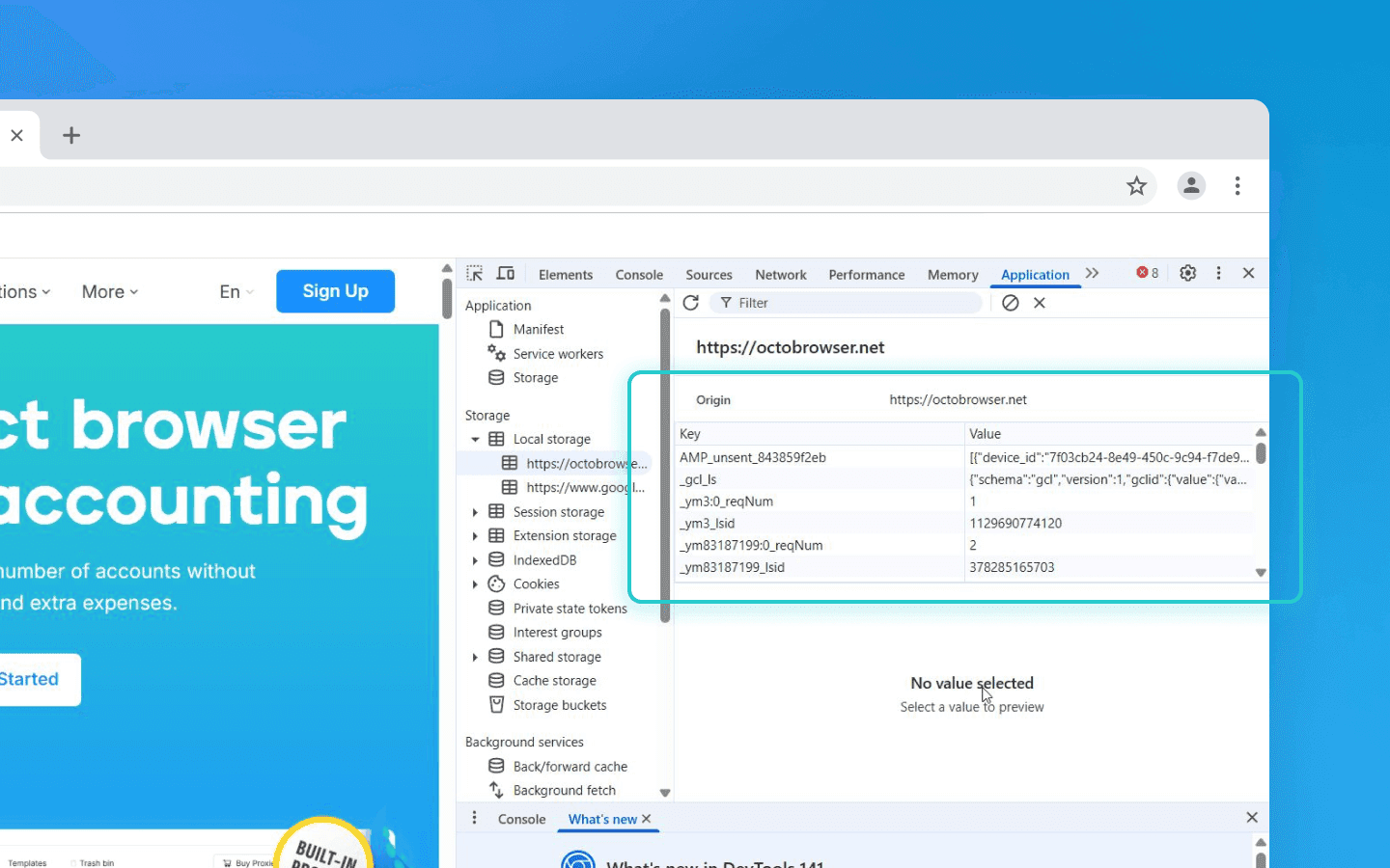 Bộ nhớ cục bộ, SessionStorage, và các kho lưu trữ web khác