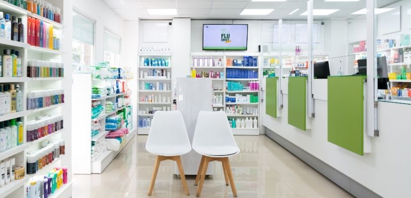 Pharmacy waiting area