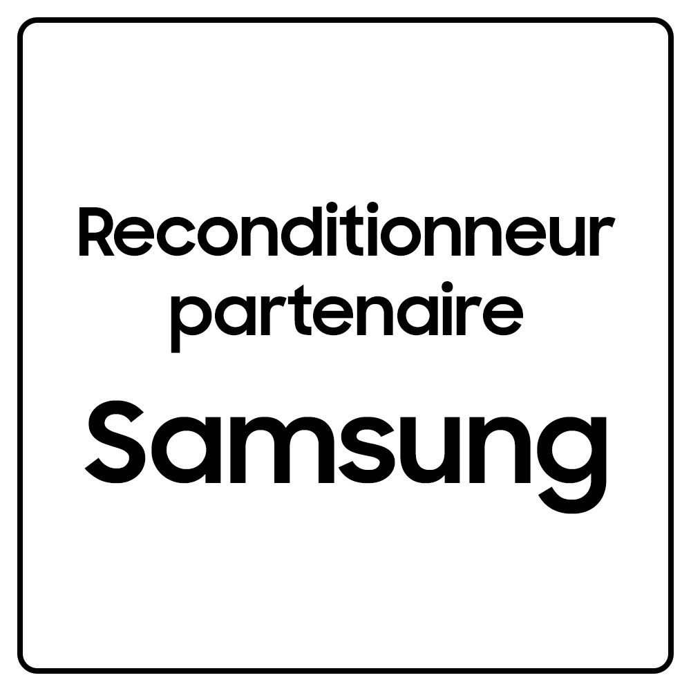 Logo officiel "Reconditionneur partenaire Samsung"