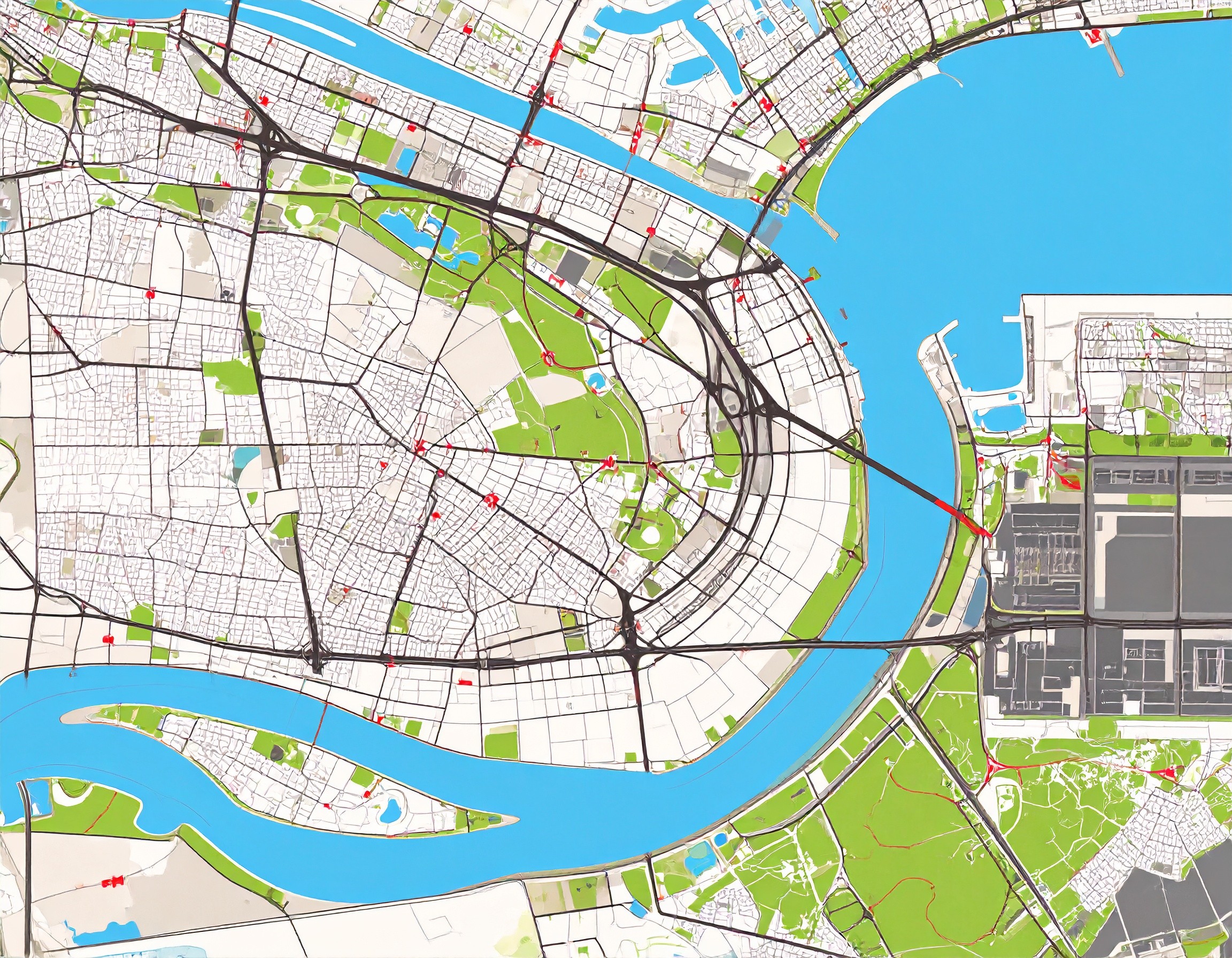 Urban masterplan project