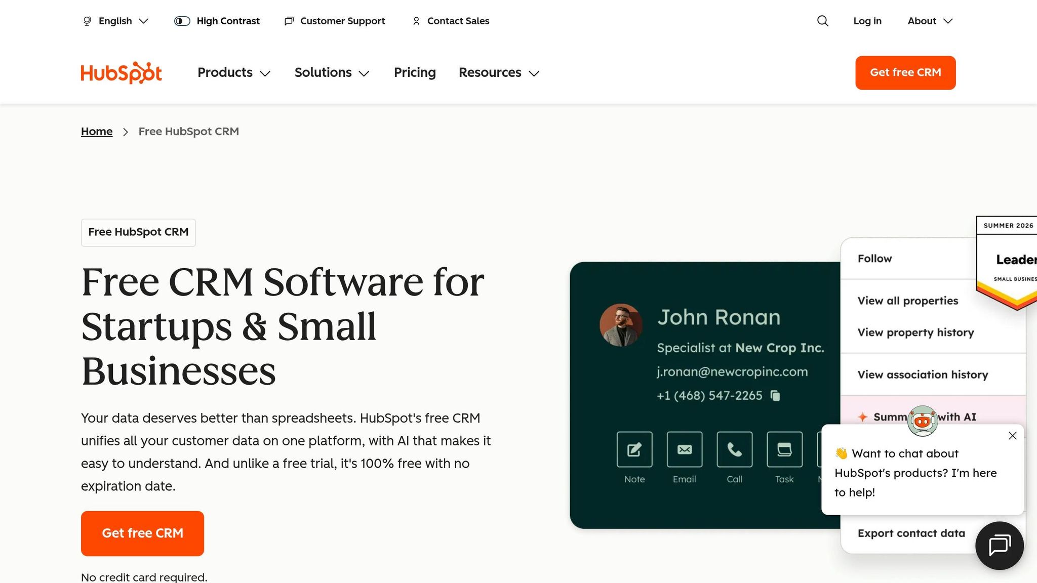 HubSpot CRM