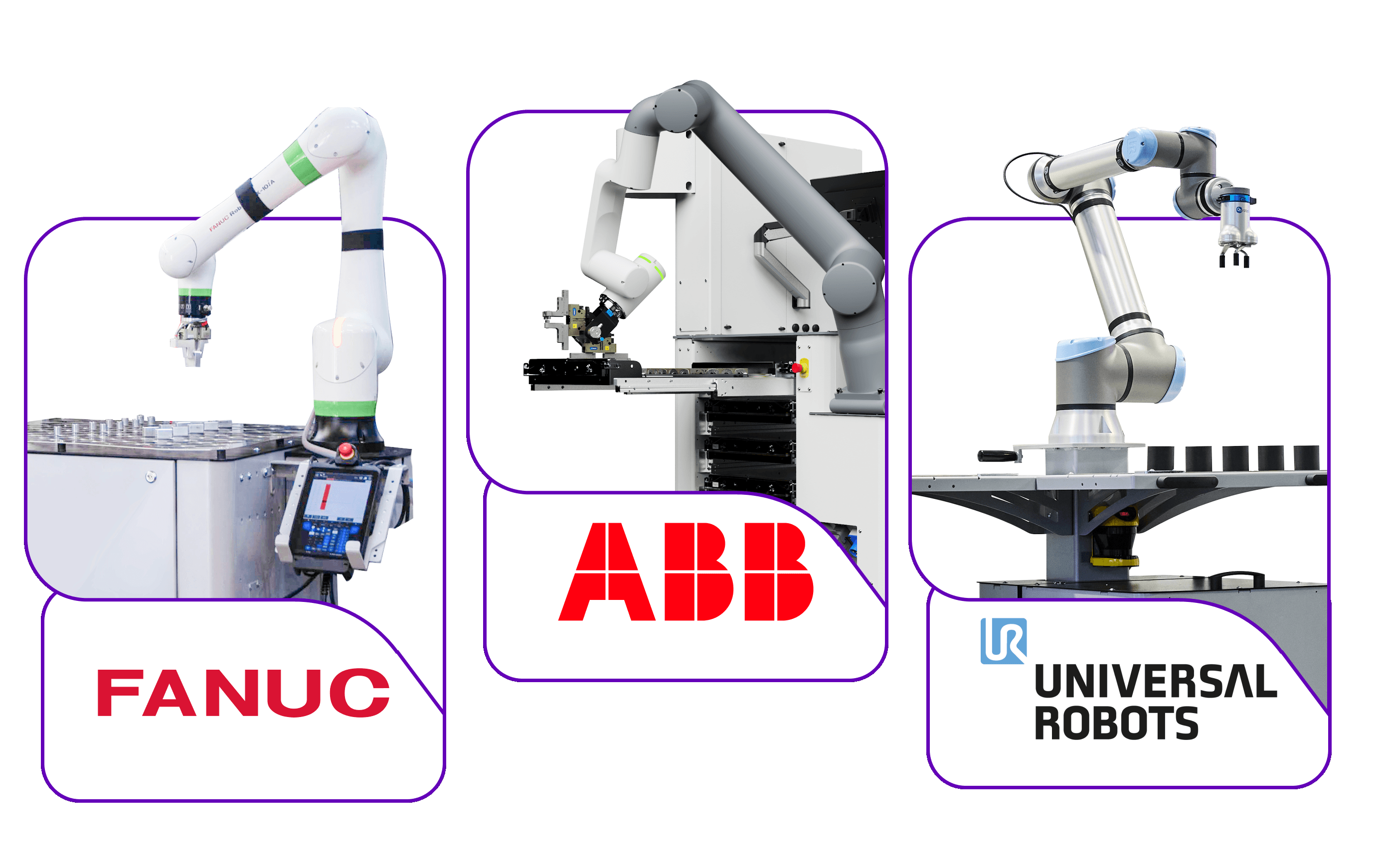 Illustration of industrial equipment branded by ABB, showcasing machinery and components in a technical layout.