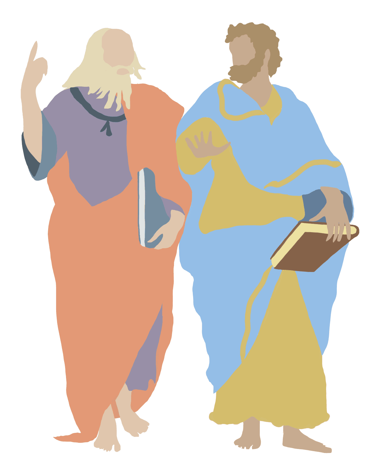 Plato & Aristotle — School of Athens