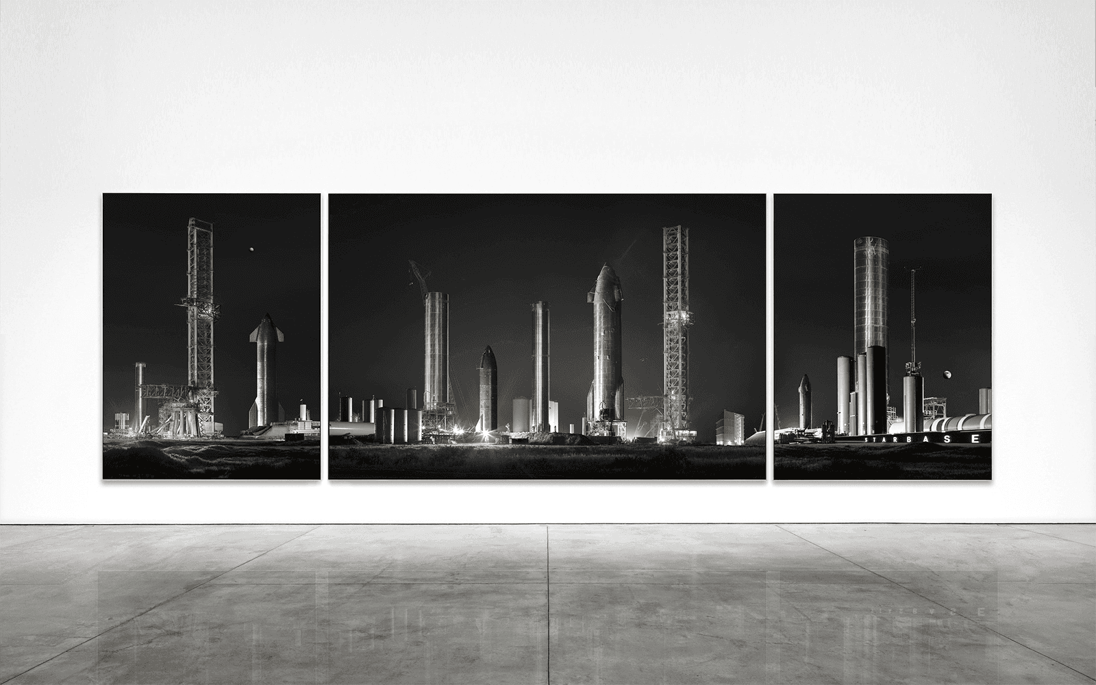 Inside view of the Future World Exhibition