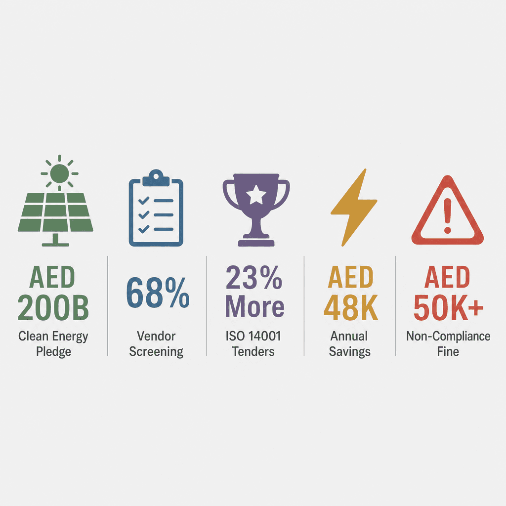 Infographic: Sustainable Business Practices UAE - A Practical Guide for Companies