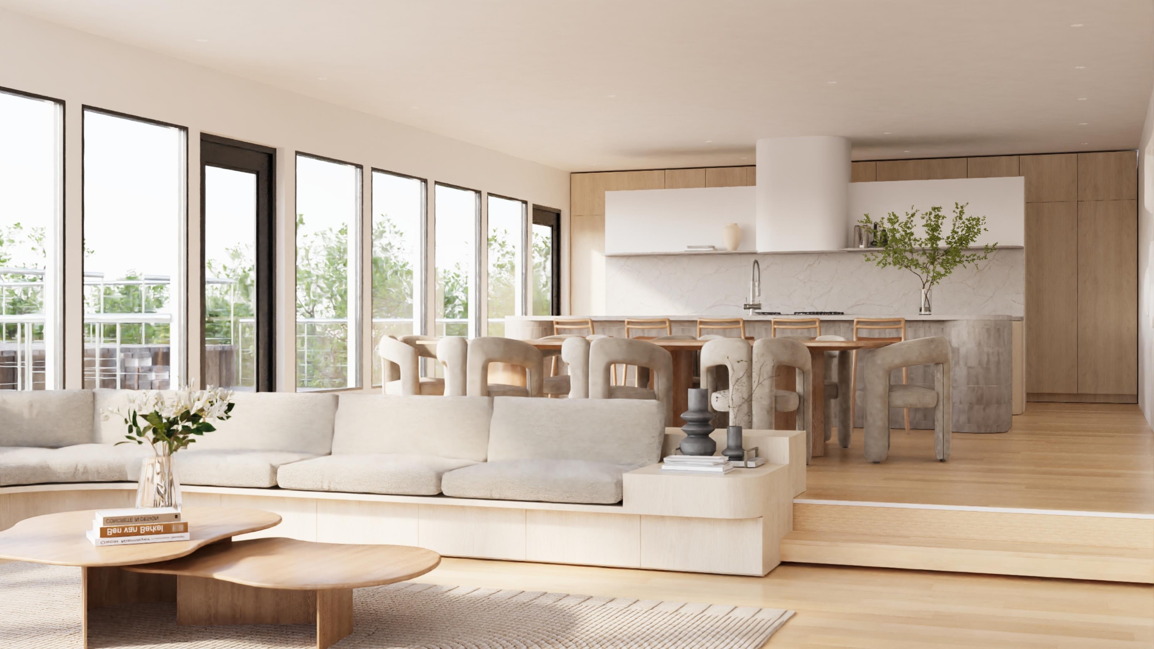 Modern Kitchen Residential Design in Westlake Austin Texas
