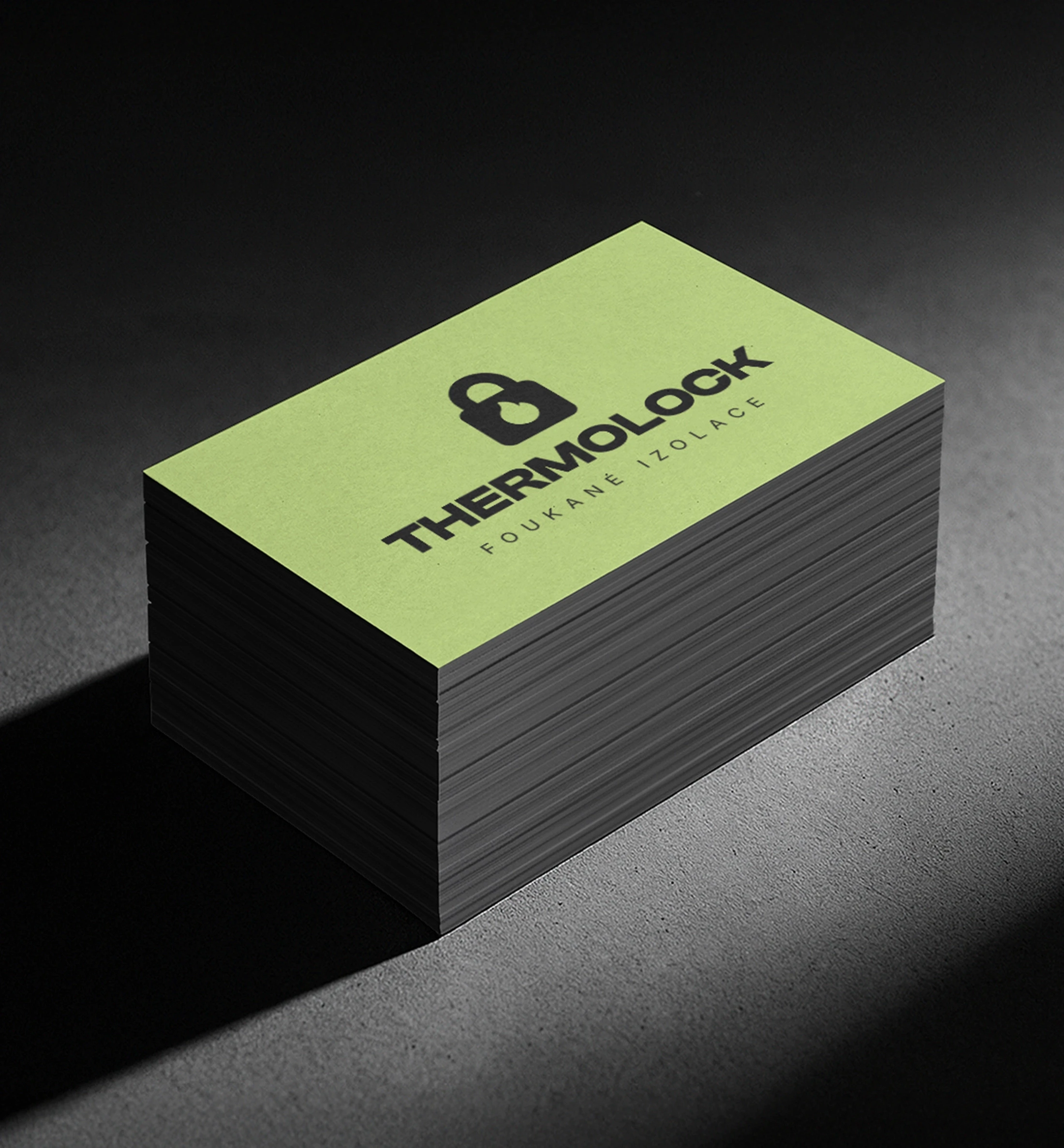 Vizitky s vizuální identitou Thermolock