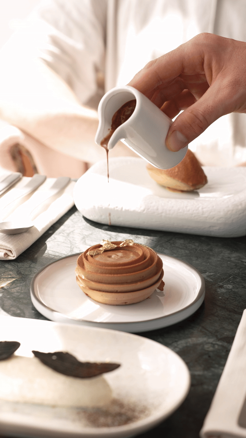 Beach House St. Barth desserts. Shot by SCISSOR